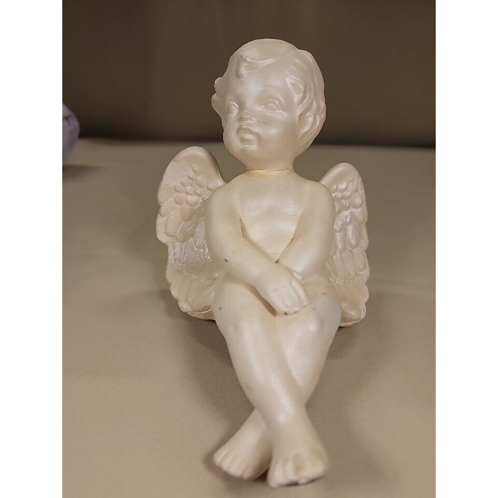 Sitting angel Cherub Figurine Home Decor Ang10